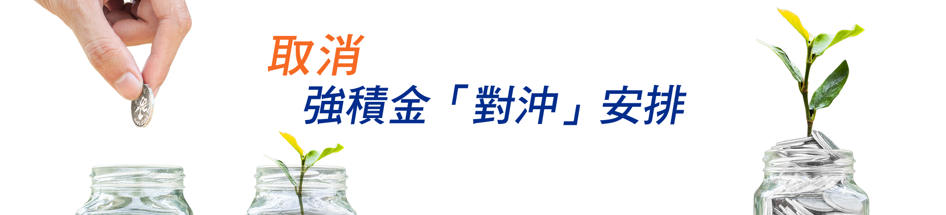 取消強積金「對沖」安排